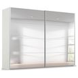 Beluga Extra Sliding Wardrobe - 271cm - 2 Door - Mirrored - Alpine White