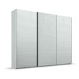Beluga Extra Sliding Wardrobe - 271cm - 3 Door - Silk Grey