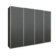 Rauch Beluga Extra 271cm 4 Door Sliding Wardrobe - Graphite