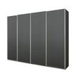 Rauch Beluga Extra 271cm 4 Door Sliding Wardrobe - Graphite