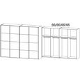 Rauch Beluga Extra 271cm 4 Door Sliding Wardrobe - Graphite