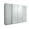 Rauch Beluga Extra 271cm 4 Door Sliding Wardrobe - Silk Grey