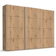 Rauch Beluga Extra 316cm 3 Door Sliding Wardrobe - Artisan Oak