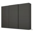 Rauch Beluga Extra 316cm 3 Door Sliding Wardrobe - Graphite