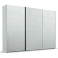 Rauch Beluga Extra 316cm 3 Door Sliding Wardrobe - Silk Grey
