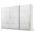 Beluga Extra Sliding Wardrobe - 361cm - 3 Door - Alpine White & White High Gloss