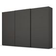 Rauch Beluga Extra 361cm 3 Door Sliding Wardrobe - Graphite