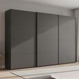 Rauch Beluga Extra 361cm 3 Door Sliding Wardrobe - Graphite
