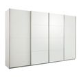 Beluga Extra Sliding Wardrobe - 361cm - 4 Door - Alpine White