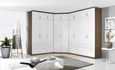 Rauch Celle Gloss Corner Wardrobe - Variation Available