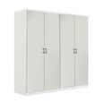 Celle Wardrobe - 181cm - 4 Door - Alpine White