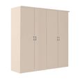 Celle Wardrobe - 181cm - 4 Door - Champagne
