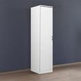 Rauch Celle Matt 47cm 1 LH Door Wardrobe - Alpine White