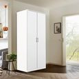 Celle Wardrobe - 91cm - 2 Door - Alpine White