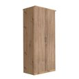 Celle Wardrobe - 91cm - 2 Door - Artisan Oak & Sonoma Oak