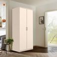 Celle Wardrobe - 91cm - 2 Door - Champagne