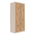 Celle Wardrobe - 91cm - 2 Door - Champagne & Artisan Oak - 4 Drawer & Extras