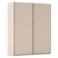 Rauch Contido 181cm 2 Door Sliding Wardrobe with Extras - Champagne