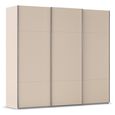 Rauch Contido 242cm 3 Door Sliding Wardrobe with Extras - Champagne