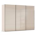 Contido Sliding Wardrobe - 301cm - 3 Door - with Extras - Champagne Glass
