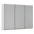 Contido Sliding Wardrobe - 301cm - 3 Door - with Extras - Silk Grey
