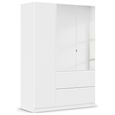 Rauch Costa 136cm 3 Door Combi Wardrobe - Alpine White