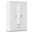 Rauch Essea 127cm 3 Door Combi Wardrobe - Alpine White