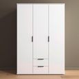 Rauch Essea 127cm 3 Door Wardrobe - Alpine White
