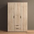 Rauch Essea 127cm 3 Door Wardrobe - Sonoma Oak