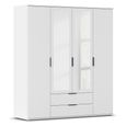 Rauch Essea 168cm 4 Door Combi Wardrobe - Alpine White