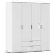 Rauch Essea 168cm 4 Door Wardrobe - Alpine White