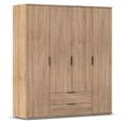Rauch Essea 168cm 4 Door Wardrobe - Sonoma Oak