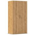 Evelyn Wardrobe - 101cm - 2 Door - H 197cm - Wild Oak