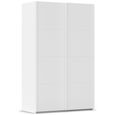 Rauch Evelyn 137cm 2 Door Sliding Wardrobe - Alpine White