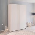 Rauch Evelyn 162cm 2 Door Sliding Wardrobe - Alpine White