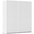 Rauch Evelyn 201cm 2 Door Sliding Wardrobe - Alpine White