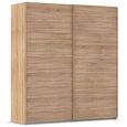 Rauch Evelyn 201cm 2 Door Sliding Wardrobe - Sonoma Oak
