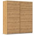 Rauch Evelyn 201cm 2 Door Sliding Wardrobe - Wild Oak