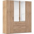 Evelyn Wardrobe - 201cm - 4 Door - Combi - H 223cm - Sonoma Oak