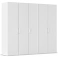 Evelyn Wardrobe - 251cm - 5 Door - H 223cm - Alpine White