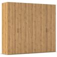 Evelyn Wardrobe - 251cm - 5 Door - H 223cm - Wild Oak