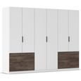 Rauch Koda 271cm 6 Door Wardrobe with Drawers - Alpine White