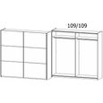 Rauch Kronach 218cm 2 Door Sliding Wardrobe - Alpine White