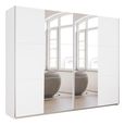 Rauch Kronach 261cm 2 Door Mirrored Sliding Wardrobe - Alpine White