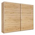 Rauch Kronach 261cm 2 Door Sliding Wardrobe - Artisan Oak