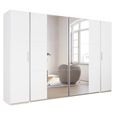Rauch Kronach 311cm 4 Door Wardrobe with Mirror - Alpine White