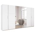 Rauch Kronach 354cm 4 Door Wardrobe with Mirror - Alpine White