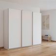 Rauch Kulmbach 203cm 3 Door Sliding Wardrobe - Alpine White