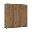 Rauch Kulmbach 203cm 3 Door Sliding Wardrobe - Artisan Oak