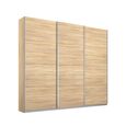 Rauch Kulmbach 203cm 3 Door Sliding Wardrobe - Sonoma Oak